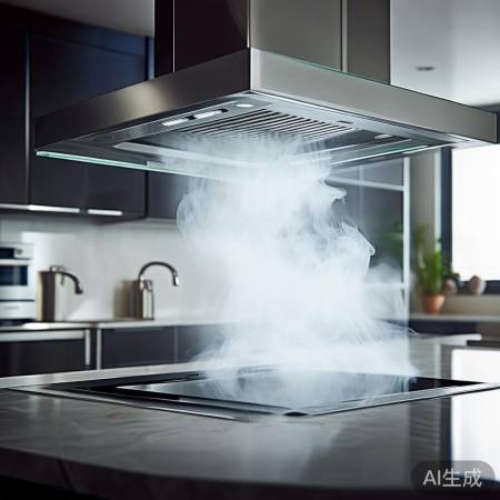 抽油烟机穿玻璃排烟佳，静音高效