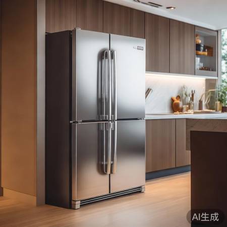 容声冰箱，高端时尚，厨房装饰佳