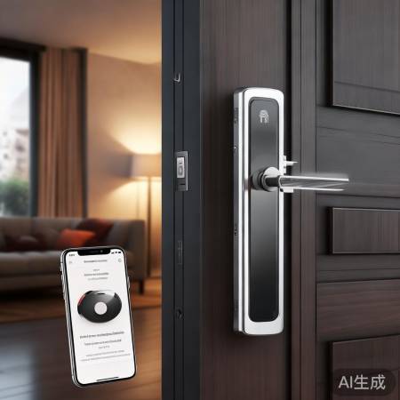 手机APP远程控指纹锁，方便快