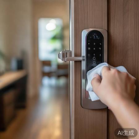 智能锁保养小技巧：定期清洁指纹