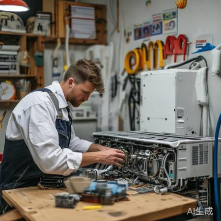 专业技术人员，精通空调维修