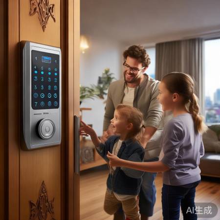 新一代智能锁：家居安全新潮流！