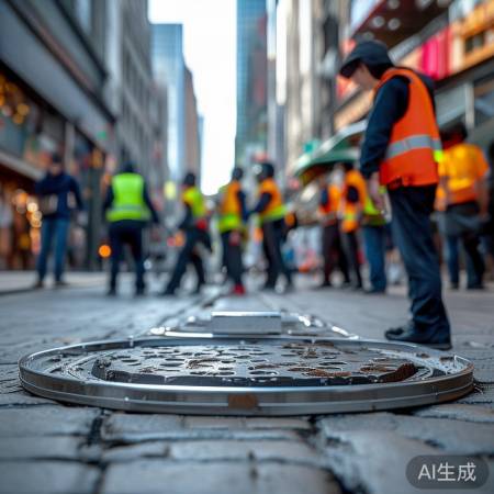 宁德智能井盖锁，提升城市安全意