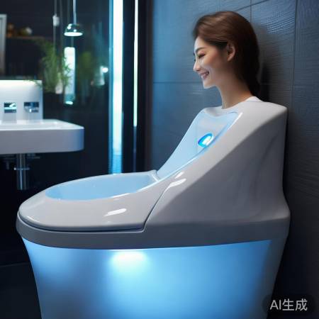 “华勒智能马桶8608:卫生间