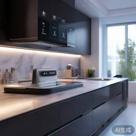 智能油烟机插头,安全便捷,欧派