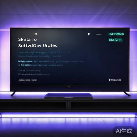 检查智能电视软件更新,防显示异