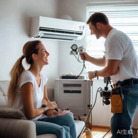 大中电器快速维修，空调不制冷速