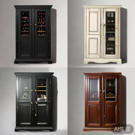 红酒柜色彩多样，经典百搭。
