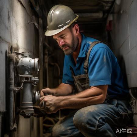 检查排水阀，松紧堵塞皆可解决。