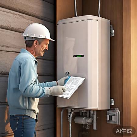 操作壁挂炉，按说明，保安全。