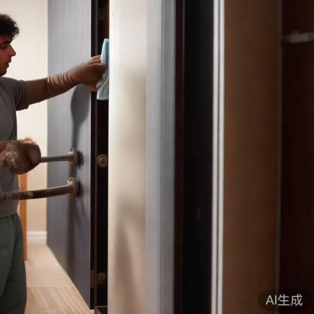 定期清洁门缝,通风无忧