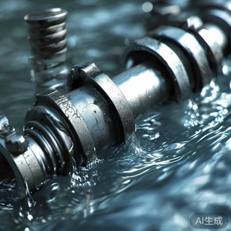 勿用硬物击水阀，防损件。