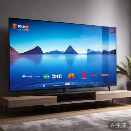 热门电视品牌，小米华为海尔，屏