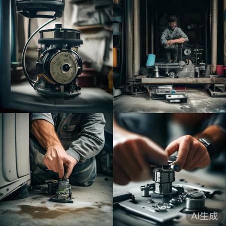 洗衣机底座拆装关键,型号不同操