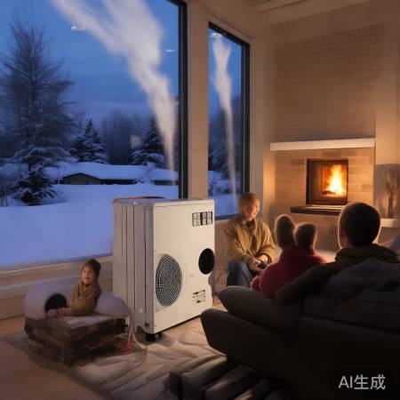 “空气能热泵，四季温暖神器！”