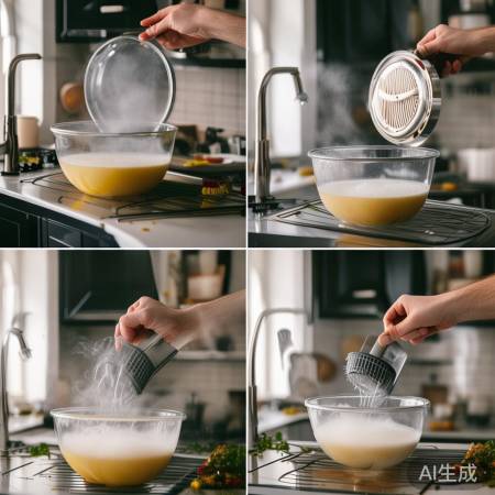 抽油烟机滤网清洗步骤图