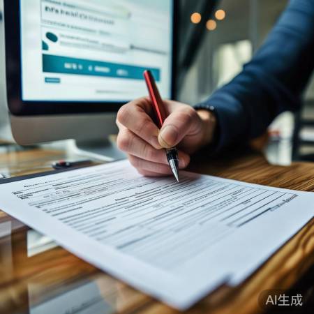 填写退保表，核准确保信息。