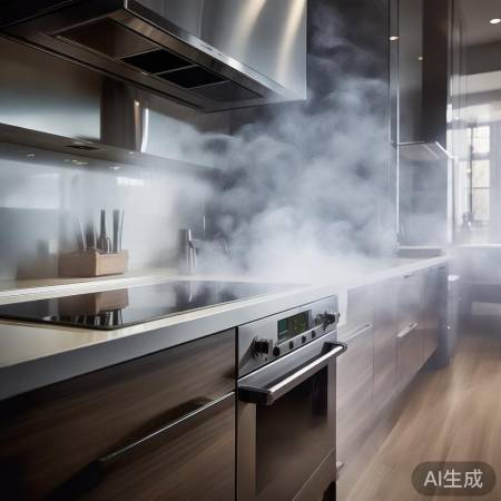 欧尼尔集成灶吸烟强,油烟秒吸净