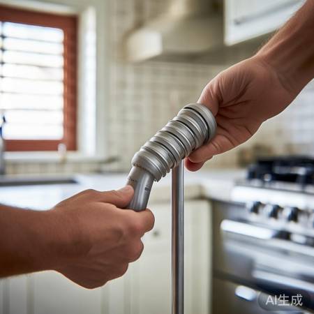 油烟管道弯曲角度测量记