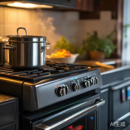 定时关闭，安全便捷燃气灶