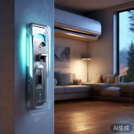 智能家居新宠：美的空调锁，一键