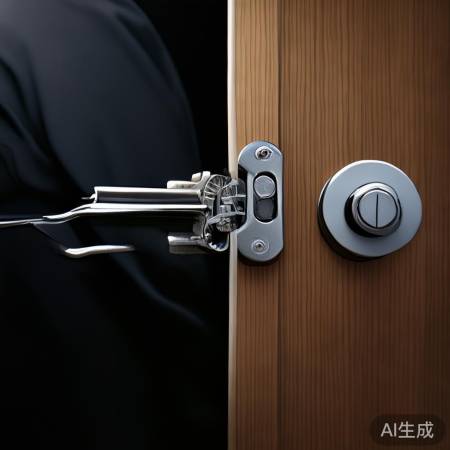 智能锁C型锁芯易破解？暴力扭锁