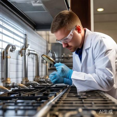 燃气管道安全检查，及时更换破损