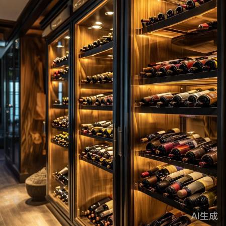 红酒柜射灯，照亮美酒，提升空间