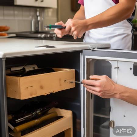 酒柜层板螺丝拆卸步骤详解