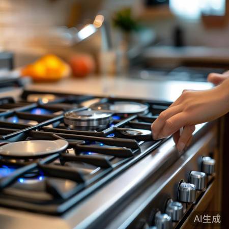 炒菜选中风口,炖煮用小风门。