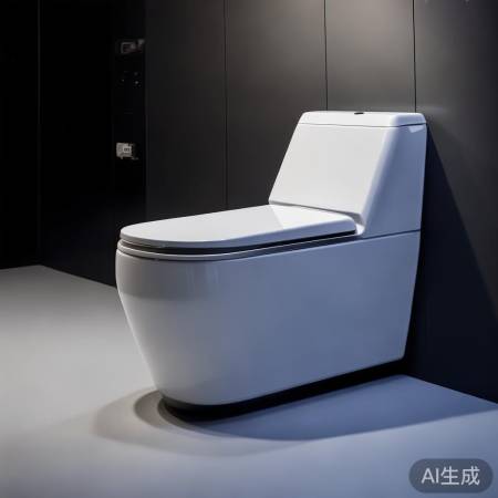 简约智能马桶，颜值与功能兼备。
