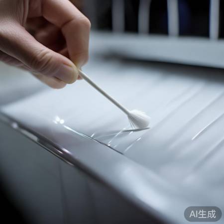 棉签蘸醋清消毒柜缝隙