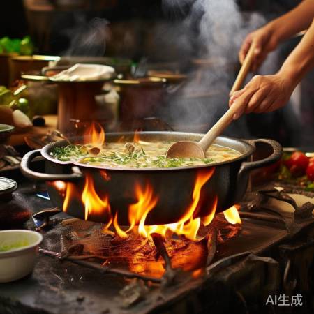 外焰加热不单炒菜，煮炖皆宜。