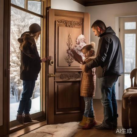 冬天防盗门关不上的小技巧