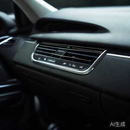 新福克斯空调面板,简洁易操作。