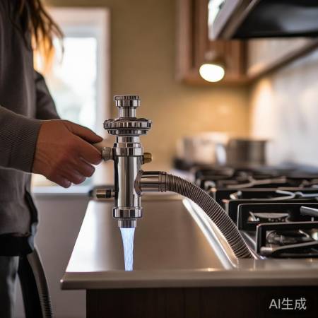 “煤气软管更换完成,一切顺利!