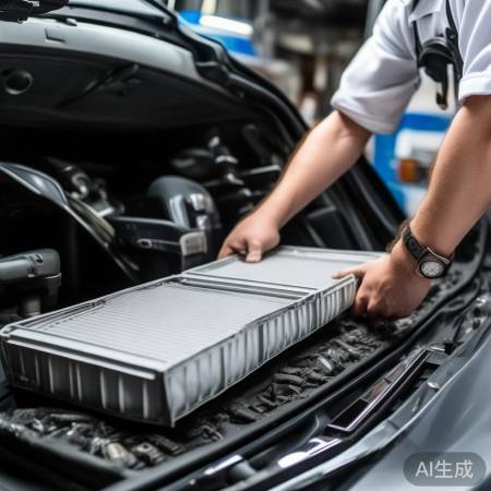 A6L换滤芯,车内空气清新