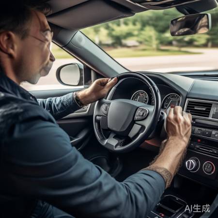 空调风向吹玻璃，降温省油