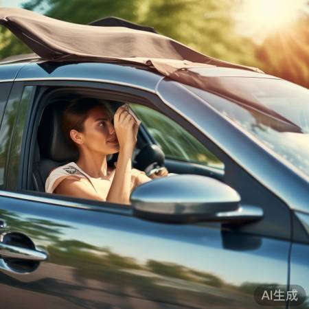 夏日防晒开车行