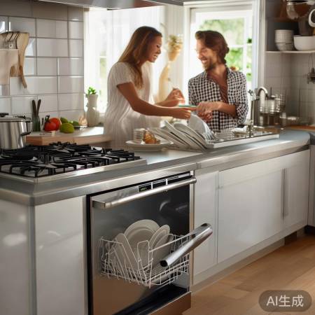 洗碗机省空间，厨房更整洁