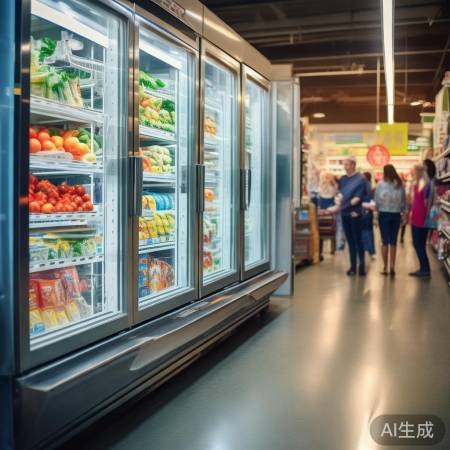 超市冰箱清洁提升购物体验