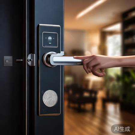 智能家居指纹锁，方便又安全