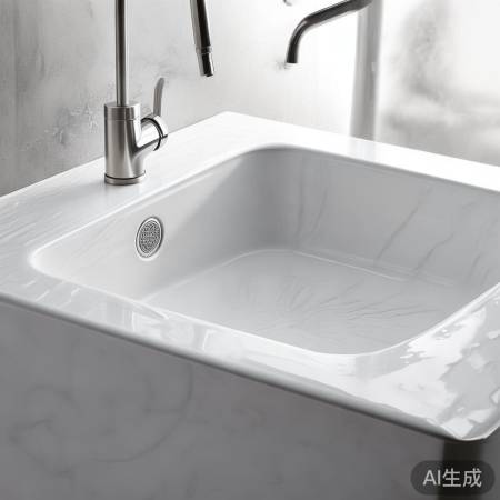 洗衣池材质选耐水易洁美观的