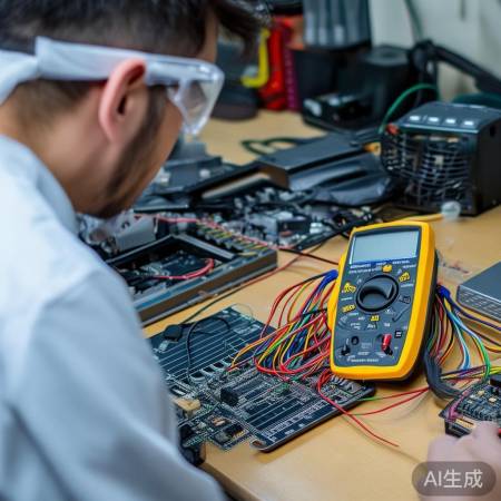 检查无误,恢复电源