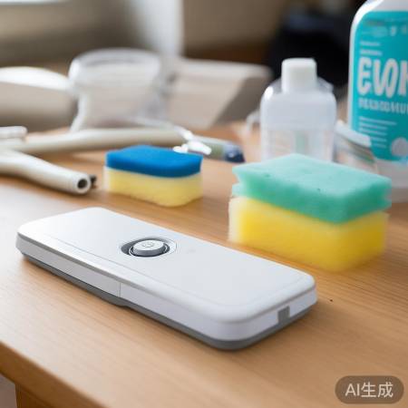 关闭电源，准备清洁工具