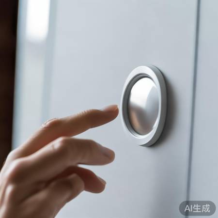 按住按钮，待空调响应