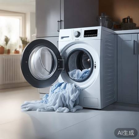 洗衣机快速脱水,衣服速干