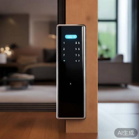 智能锁外观简约,家居好伙伴