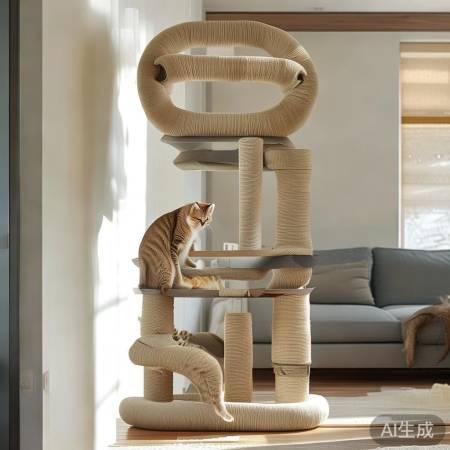 比佛利洗衣机售后服务热线教大家☞洗衣机管道猫爬架：宠物新宠，居家必备神器