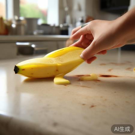 香蕉皮除烧痕小助手